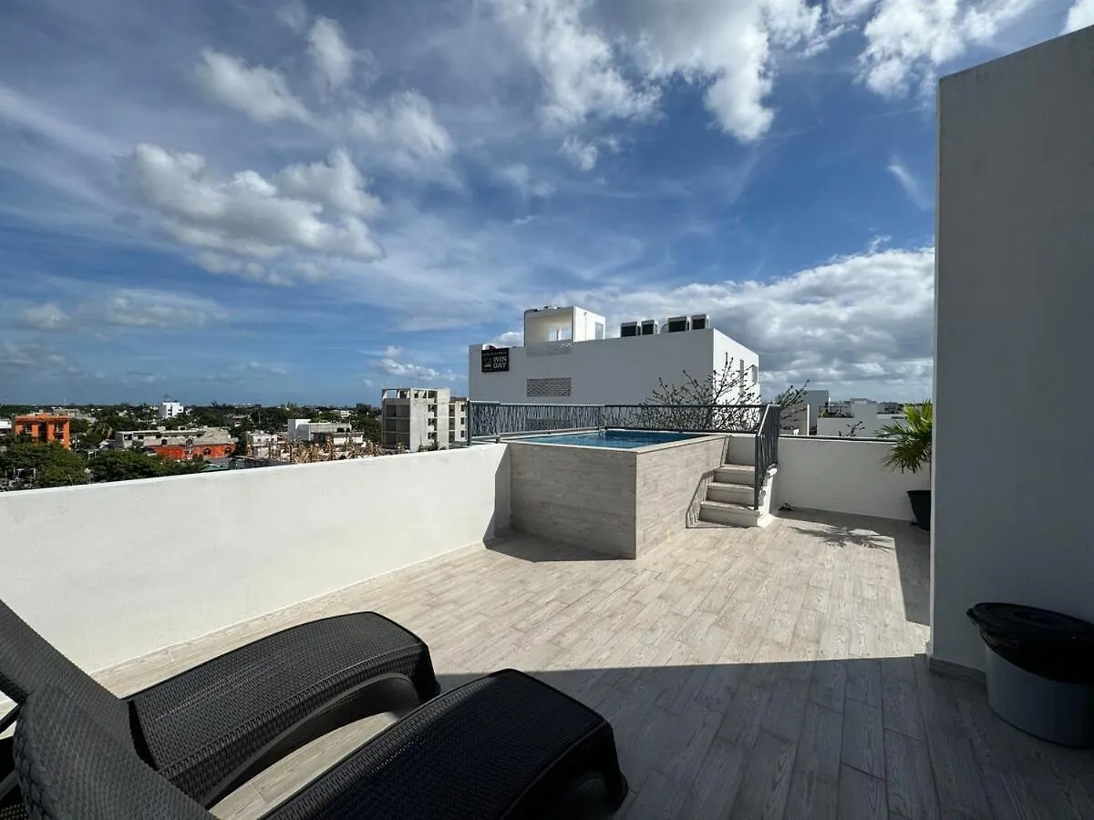 Lejlighed Ideal Area, Rooftop Plunge Pool, 4 Blocks From 5Th Playa del Carmen